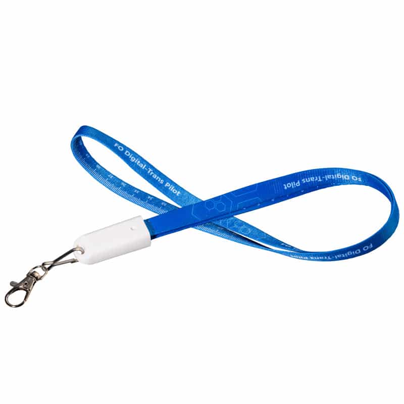#4615 Lanyard mit Ladekabel 3 in 1